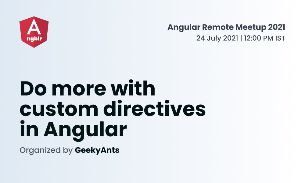 Do more with custom directives in Angular